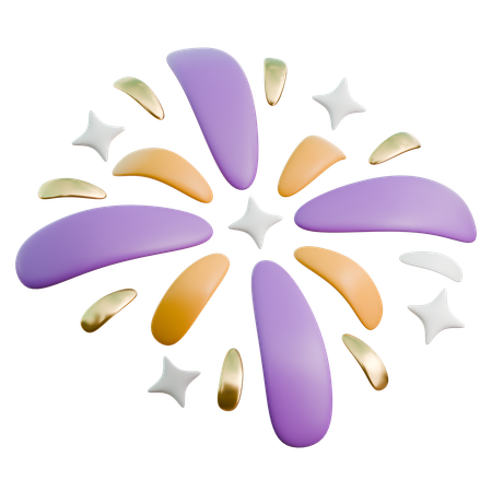 Firewroks  3D Icon