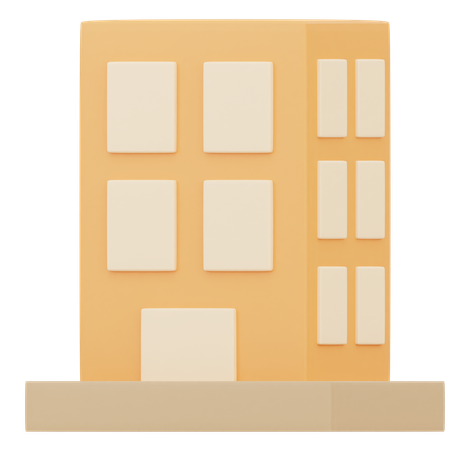 Firmengebäude  3D Icon