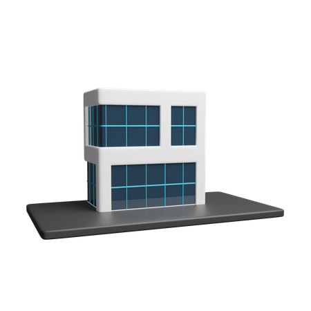 Firmengebäude  3D Icon