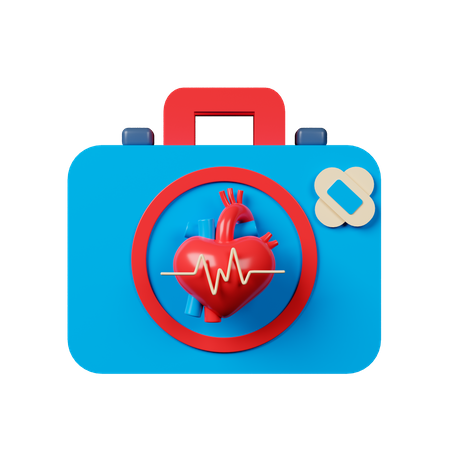 Firs Aid Kit  3D Icon