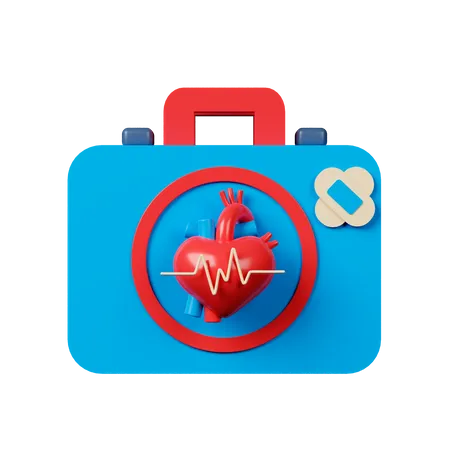 Firs Aid Kit  3D Icon