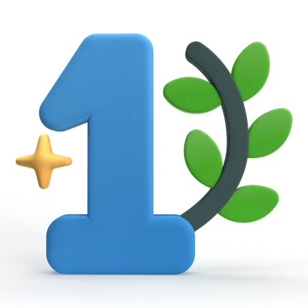 첫 번째  3D Icon
