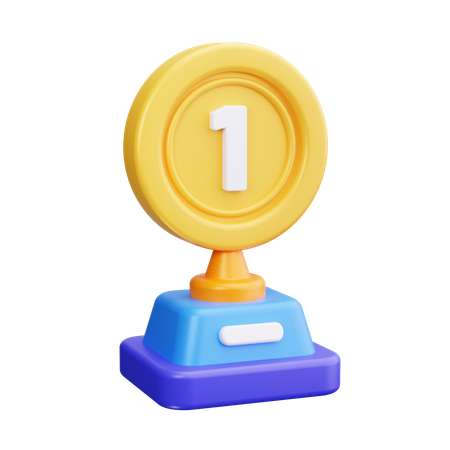 First  3D Icon