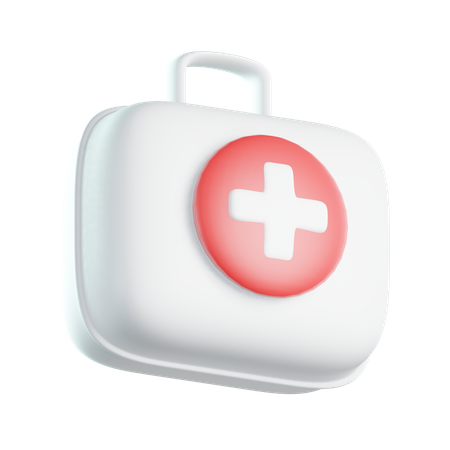 First Aid 3D Illustration