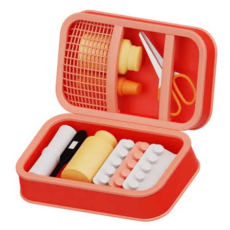 First Aid Kit Icon 3 D Illustration 3D Icon