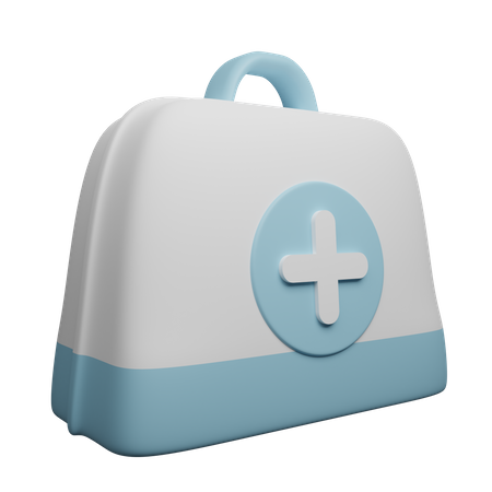 First Aid Bag  3D Icon