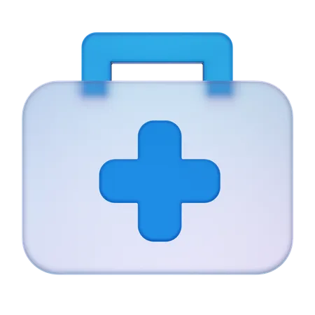 First Aid Bag  3D Icon