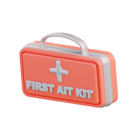 First Aid Bag  3D Icon