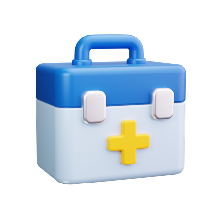 First Aid Bag  3D Icon