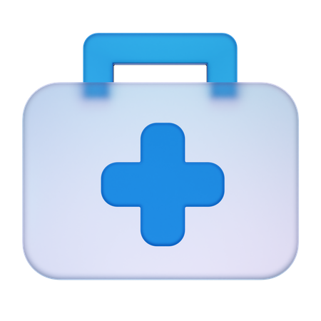 First Aid Bag  3D Icon