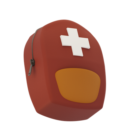 First Aid Bag 3D Icon