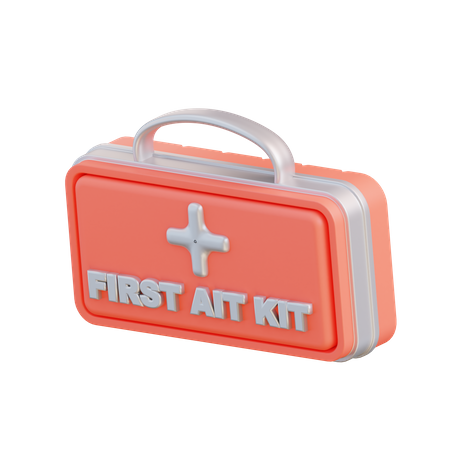 First Aid Bag  3D Icon