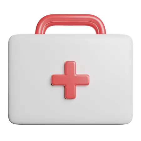 First Aid Box Medic 3D Icon