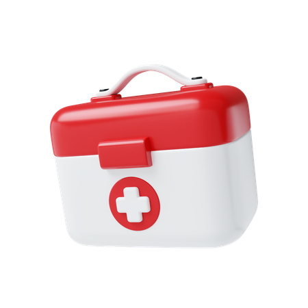 구급 상자  3D Icon