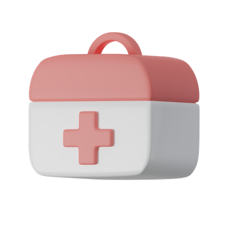 First Aid Box  3D Icon