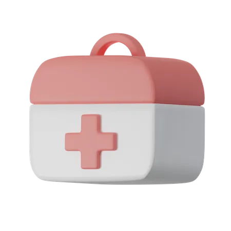 First Aid Box  3D Icon