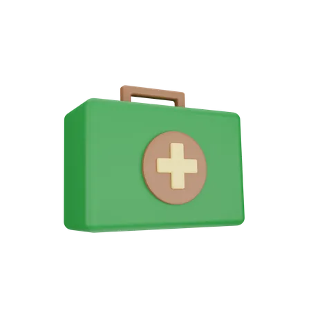 First Aid Box  3D Icon