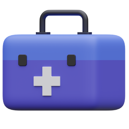 First Aid Box  3D Icon