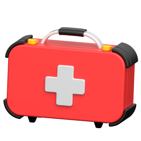 First Aid Box  3D Icon