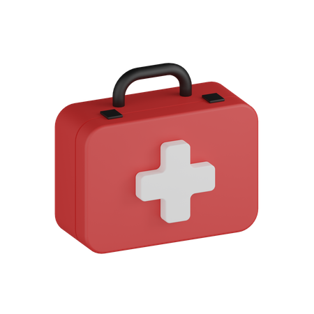 First Aid Box  3D Icon