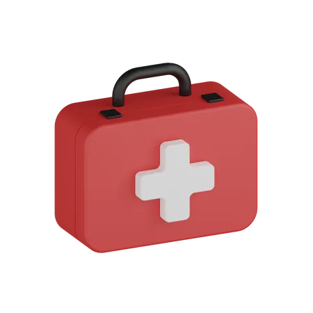 First Aid Box  3D Icon