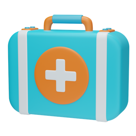 First Aid Box  3D Icon