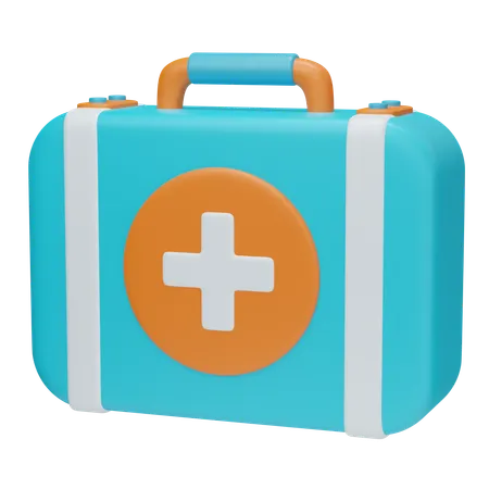 First Aid Box  3D Icon