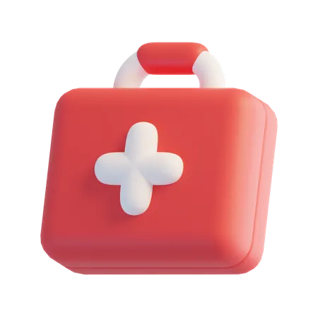 First aid box  3D Icon