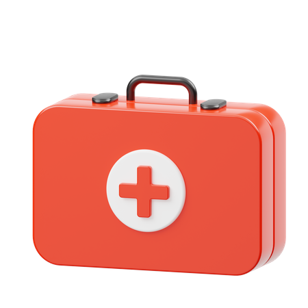 First Aid Box  3D Icon