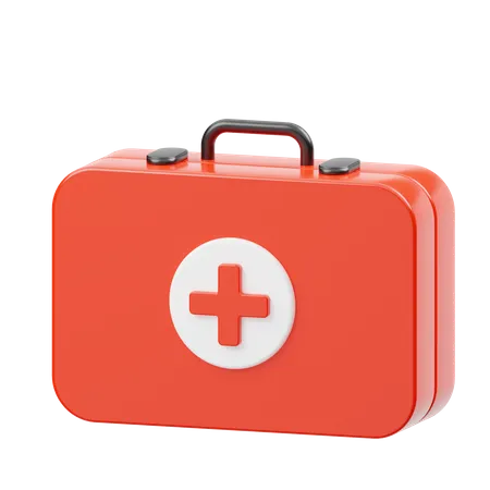 First Aid Box  3D Icon