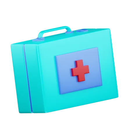 First Aid Box  3D Icon