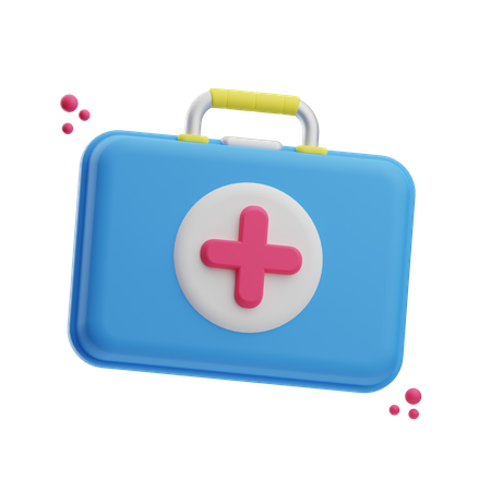 First Aid Box  3D Icon