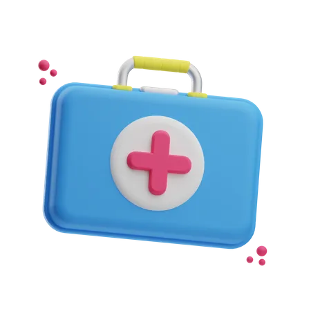 First Aid Box  3D Icon