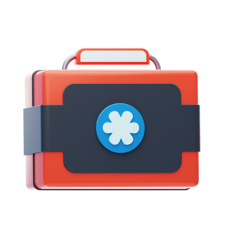 First Aid Box  3D Icon