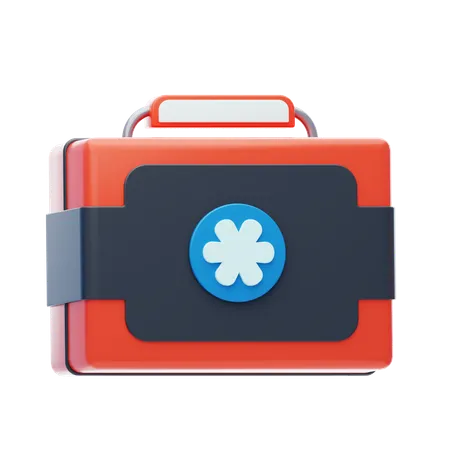 First Aid Box  3D Icon