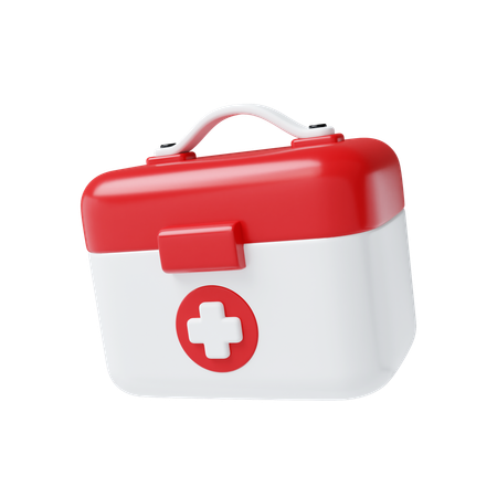 First Aid Box  3D Icon