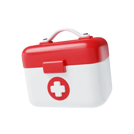 First Aid Box  3D Icon