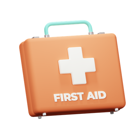 First Aid Box  3D Icon