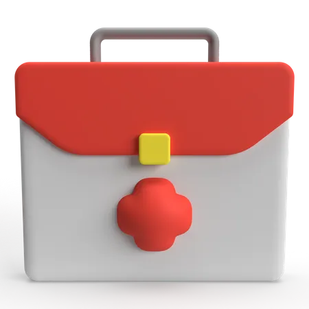 First Aid Box  3D Icon