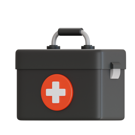 First Aid Box  3D Icon