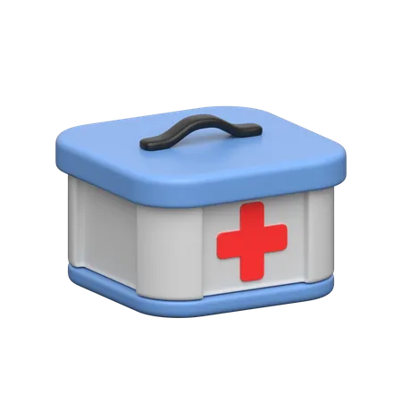 First Aid Box  3D Icon