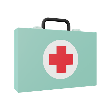 First Aid Box  3D Icon