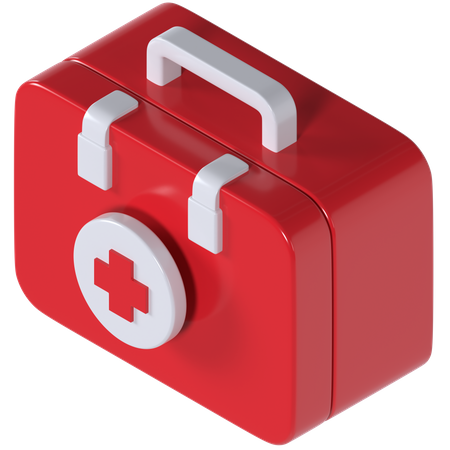 First Aid Box  3D Icon