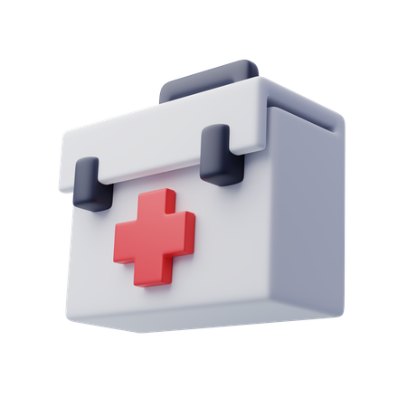 First Aid Box  3D Icon