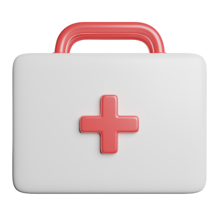 First Aid Box  3D Icon