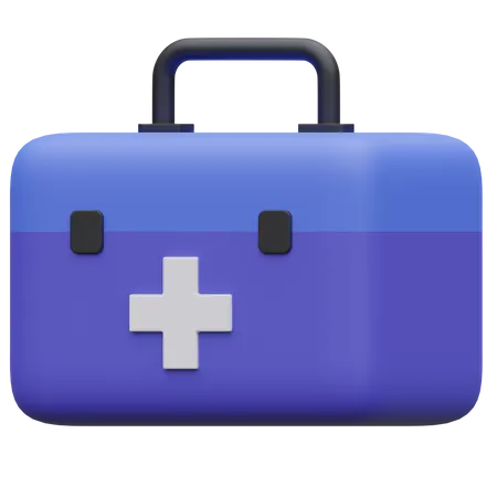 First Aid Box 3 D Illustration 3D Icon