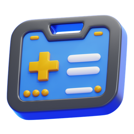 First Aid Kid  3D Icon