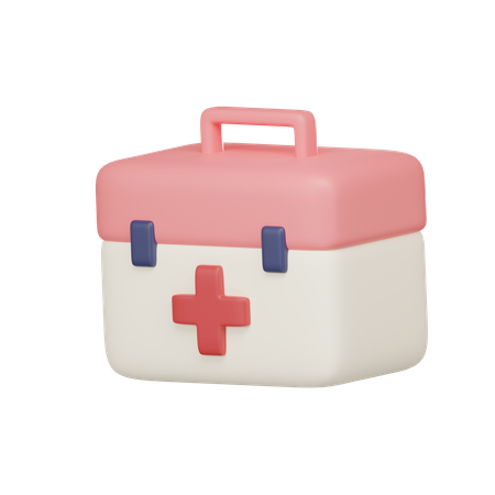 First aid kit  3D Icon
