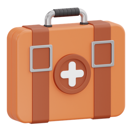 First Aid Kit  3D Icon