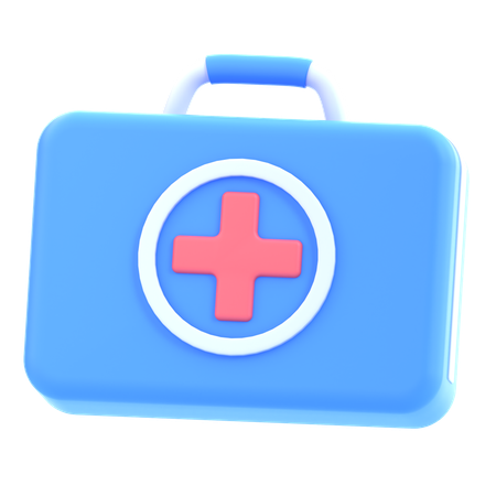 First Aid Kit  3D Icon